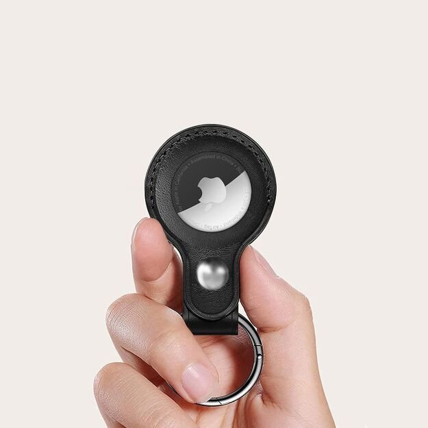 Tech-Protect NaturalFit Case for Apple AirTag 1/2 - Black 2