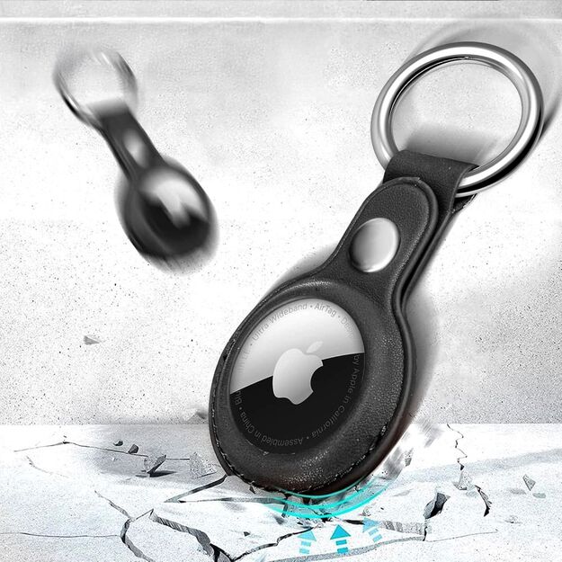 Tech-Protect NaturalFit Case for Apple AirTag 1/2 - Black 3