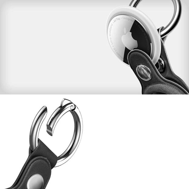 Tech-Protect NaturalFit Case for Apple AirTag 1/2 - Black 1