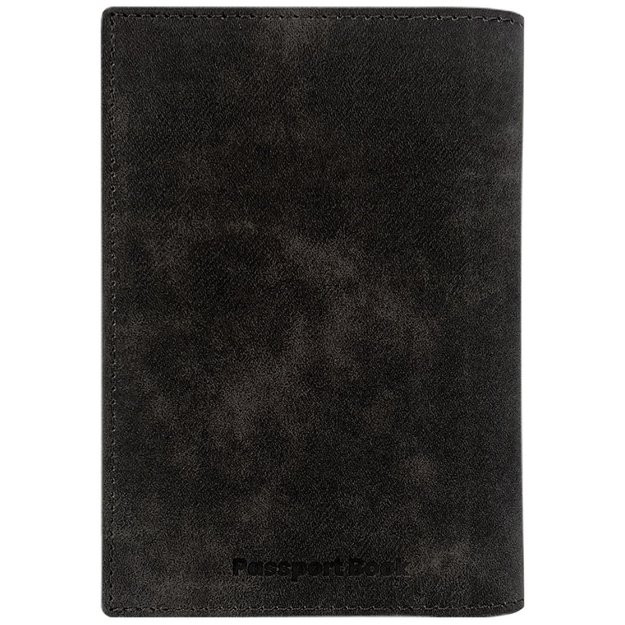 Nimmy Raptor Wolf Passport/Wallet Case - Brown 1