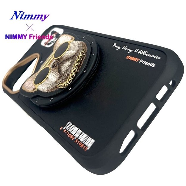 Nimmy Glasses Cool nag MagSafe case for iPhone 16 - black 12