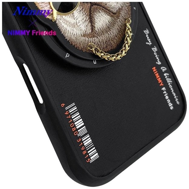 Nimmy Glasses Cool nag MagSafe case for iPhone 16 - black 11