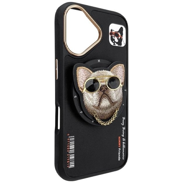 Nimmy Glasses Cool nag MagSafe case for iPhone 16 - black 4