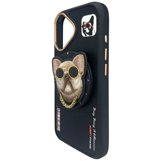Nimmy Glasses Cool nag MagSafe case for iPhone 16 - black 3