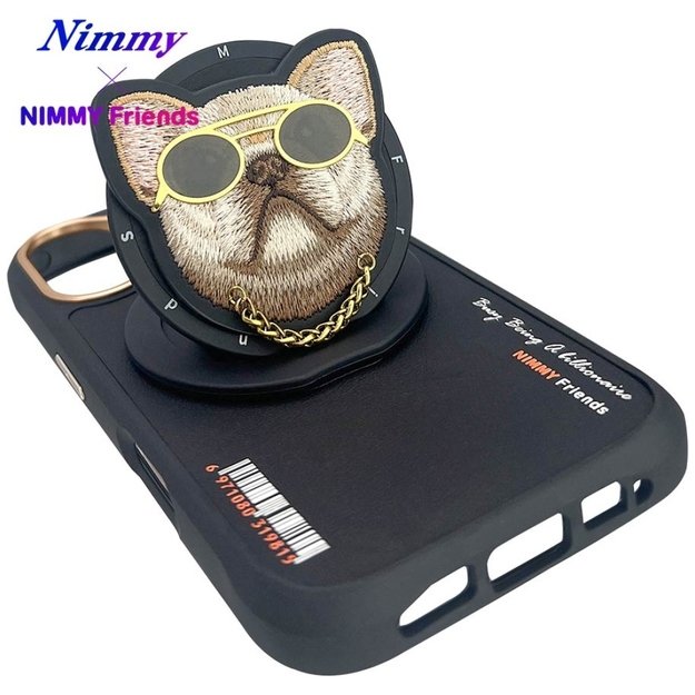Nimmy Glasses Cool nag MagSafe case for iPhone 16 - black 14