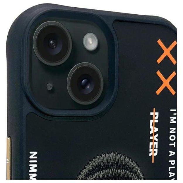 Nimmy Cool&amp Cute 2.0 Monkey case for iPhone 15 - black 2
