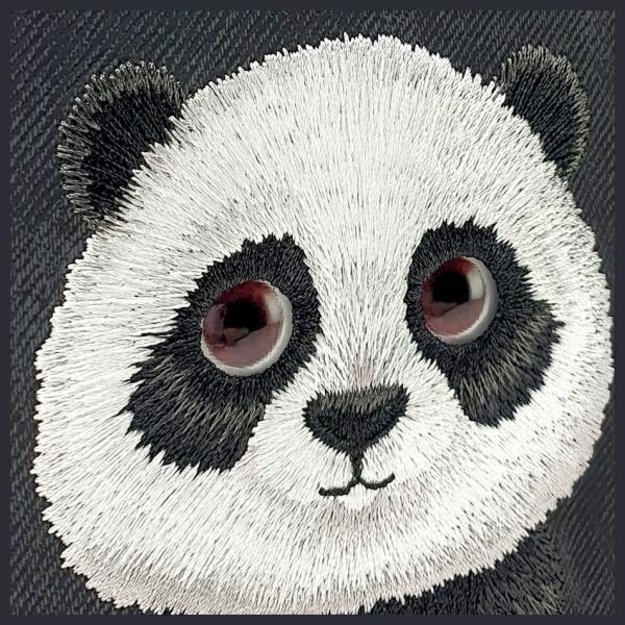 Nimmy Big Eyed Pet 2.0 Panda case for iPhone 15 Pro - black 6