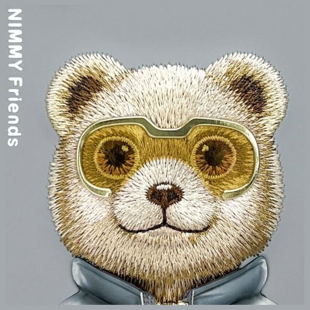 Nimmy Cool&amp Cute 2.0 Bear Case for iPhone 15 Pro - Gray 9