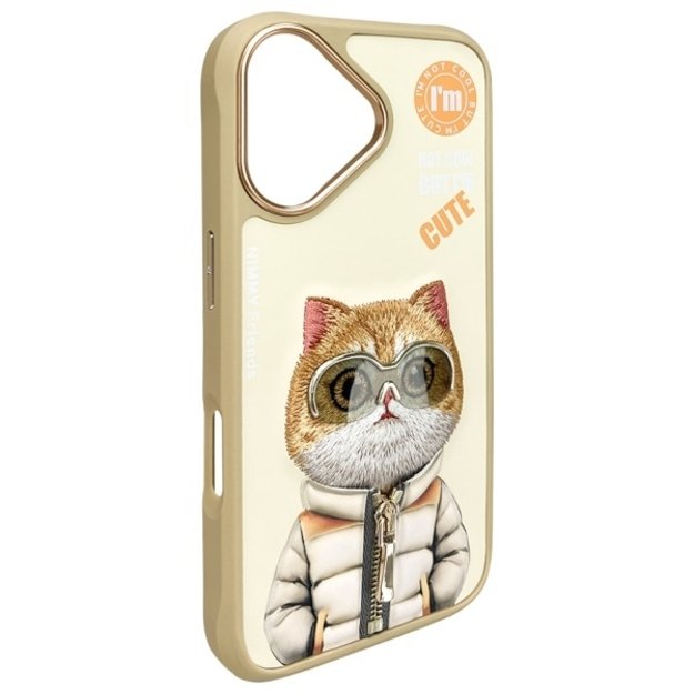 Nimmy Cool&amp Cute 2.0 Cat Case for iPhone 16 - Green 3