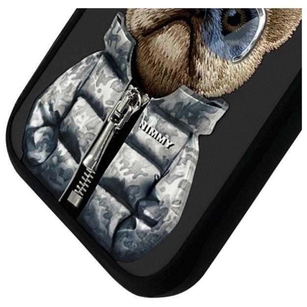 Nimmy Cool&amp Cute 2.0 Dog Case for iPhone 16 Pro Max - Black 3