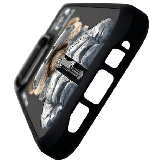 Nimmy Cool&amp Cute 2.0 Dog Case for iPhone 16 Pro Max - Black 4