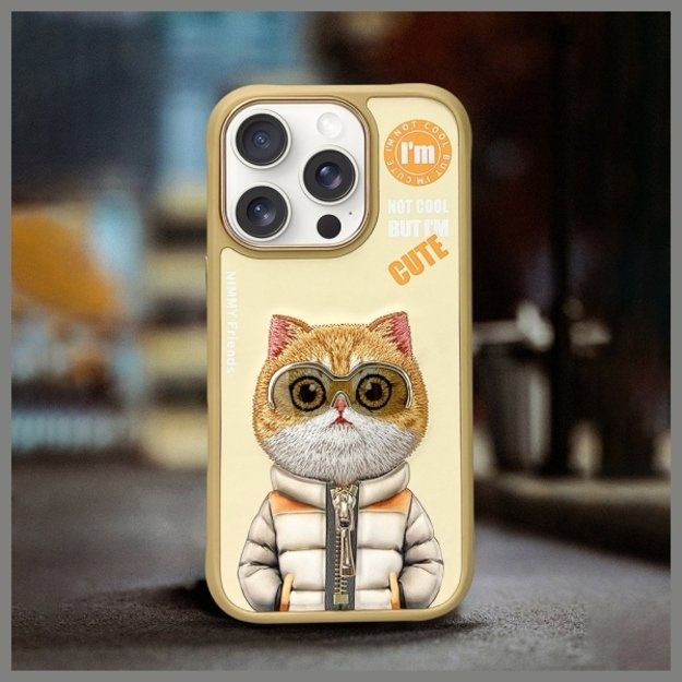 Nimmy Cool&amp Cute 2.0 Cat Case for iPhone 16 Pro Max - Green 7