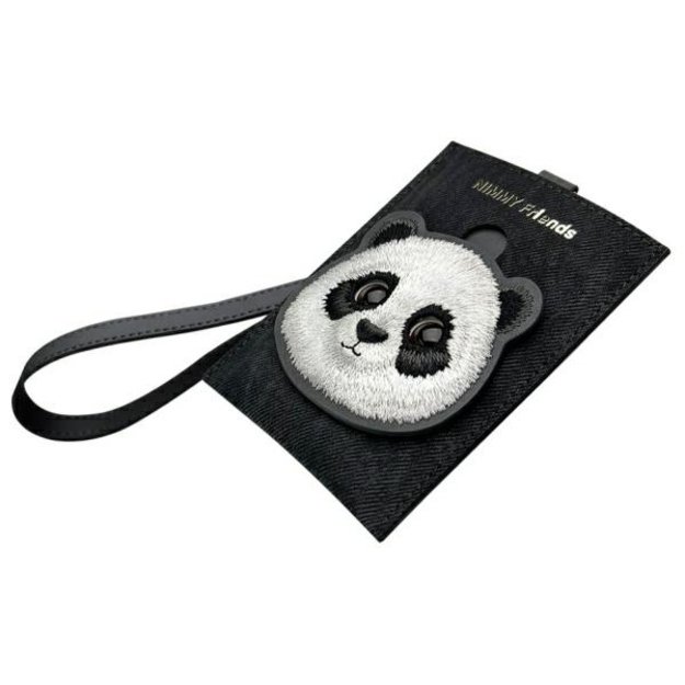 Nimmy Big Eyed Pet 2.0 Panda 3-in-1 Phone Bag + Wallet + Tracker Case - Black 6