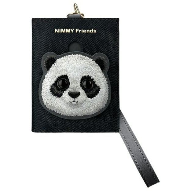 Nimmy Big Eyed Pet 2.0 Panda 3-in-1 Phone Bag + Wallet + Tracker Case - Black 2