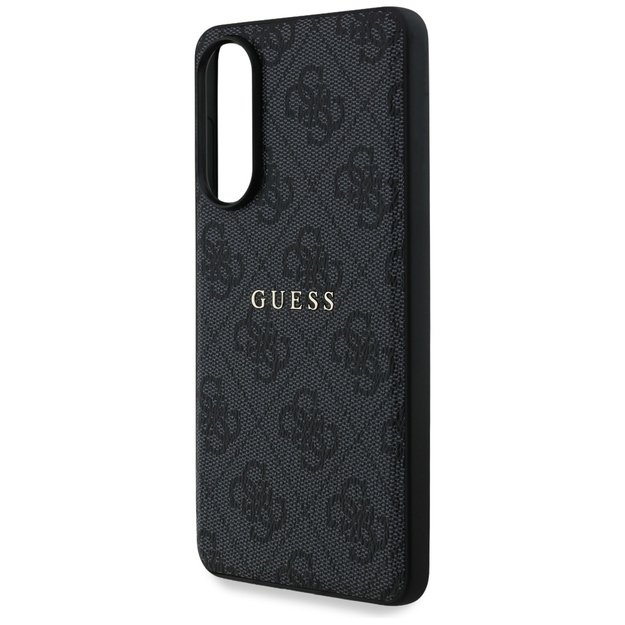 Guess 4G Ring Classic Logo MagSafe Case for Samsung Galaxy S25 Edge - Black 5