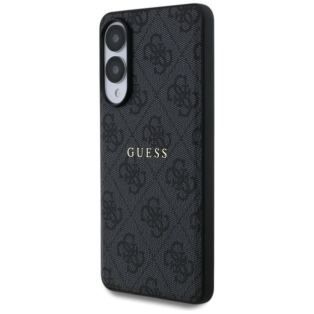 Guess 4G Ring Classic Logo MagSafe Case for Samsung Galaxy S25 Edge - Black 1