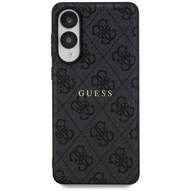 Guess 4G Ring Classic Logo MagSafe Case for Samsung Galaxy S25 Edge - Black 2