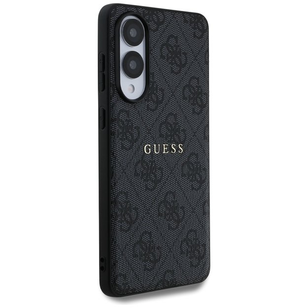 Guess 4G Ring Classic Logo MagSafe Case for Samsung Galaxy S25 Edge - Black 3
