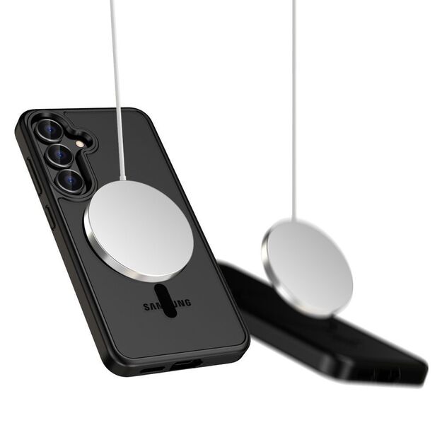 Tech-Protect MagMat MagSafe Case for Nothing Phone 3 - Black and Clear 1