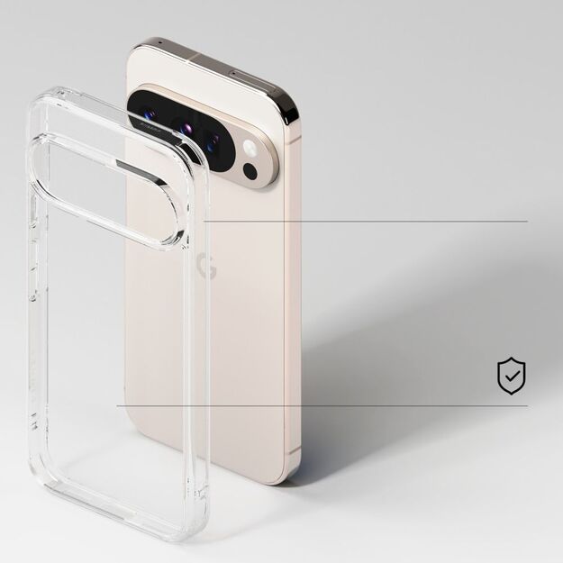 Ringke Fusion Case for Google Pixel 10 Plus XL - Transparent 3