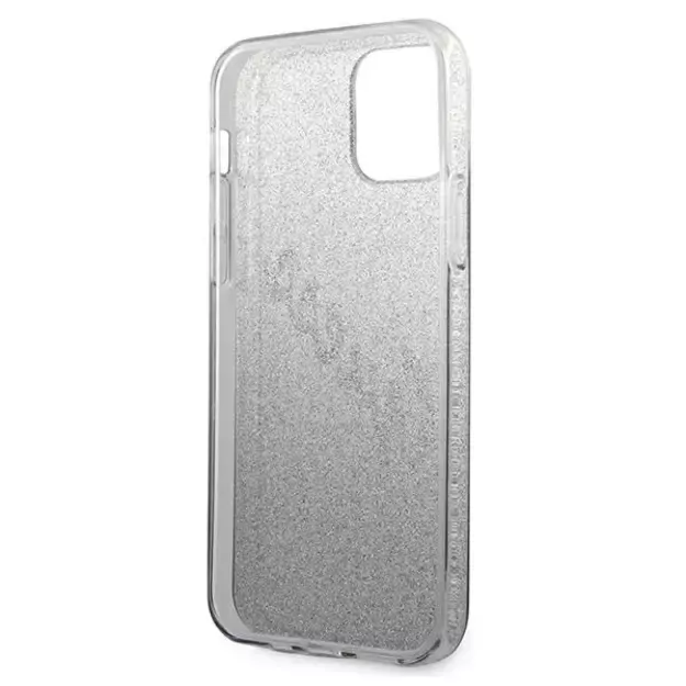 Guess GUHCP12MPCUGLSBK iPhone 12/12 Pro 6.1&quot  black/black hardcase Glitter Gradient Script 13