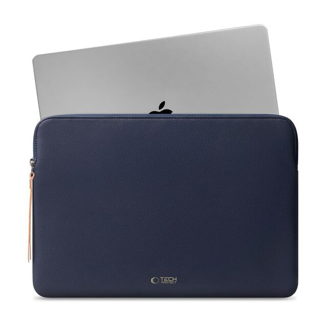Tech-Protect Fleece Laptop Bag 13-14&quot  - Blue 13