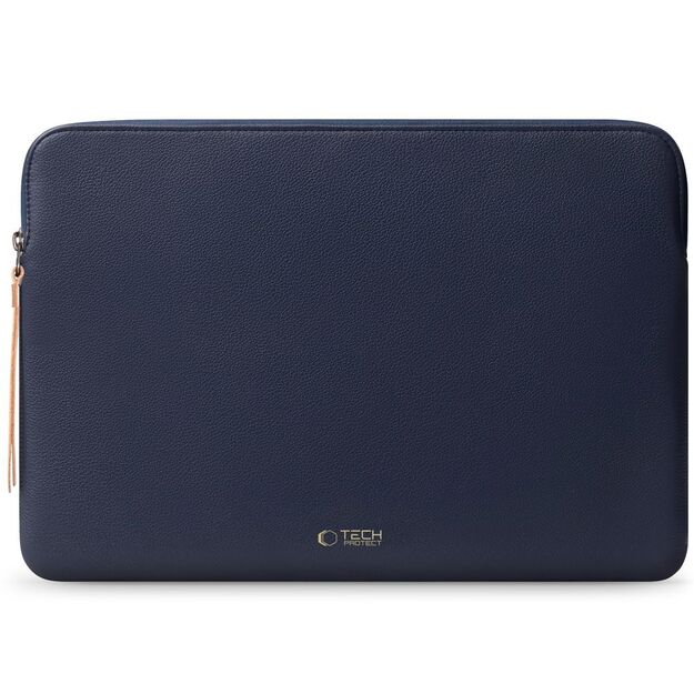 Tech-Protect Fleece Laptop Bag 13-14&quot  - Blue