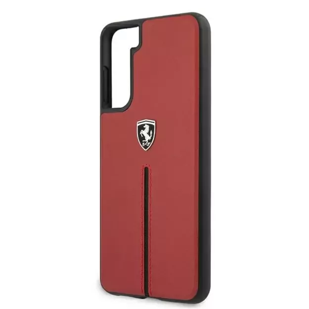 Ferrari FEOSIHCS21MRE S21+ G996 red/red hardcase Off Track Leather Nylon Stripe 5