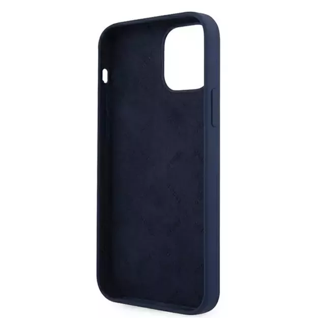 Guess GUHCP12MLSVSBL iPhone 12/12 Pro 6.1&quot  blue/blue hardcase Script Vintage 6
