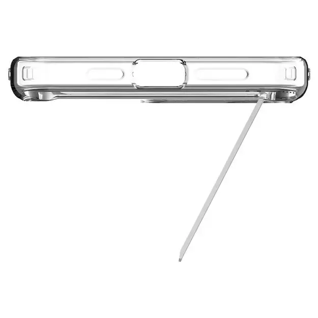 Spigen Ultra Hybrid S MagSafe Case with Stand for iPhone 15 Pro - Transparent 18