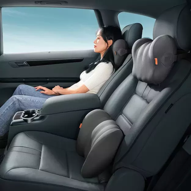 Baseus ComfortRide car lumbar pillow - black 7