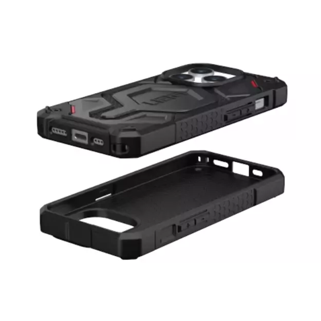 UAG Monarch Pro case with MagSafe for iPhone 15 Pro - black kevlar 2