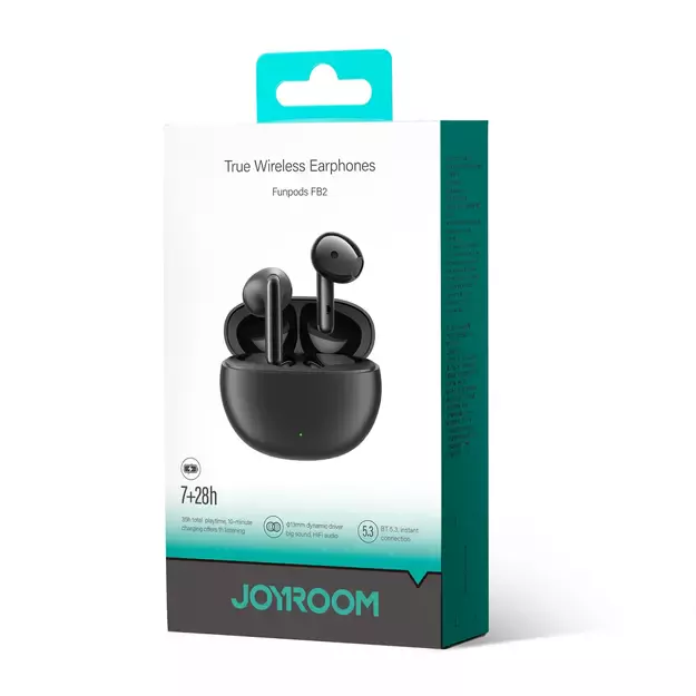 Joyroom Funpods Wireless In-Ear Headphones (JR-FB2) - Black 11