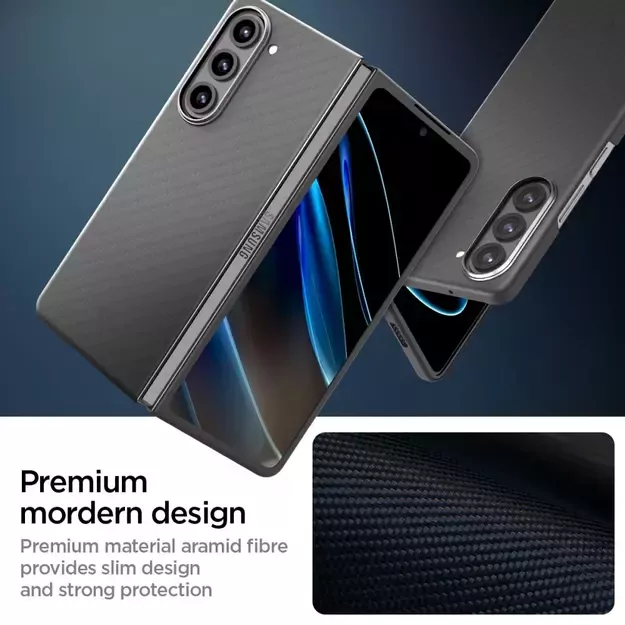Spigen Airskin Pro Case for Samsung Galaxy Z Fold 5 - Black 6