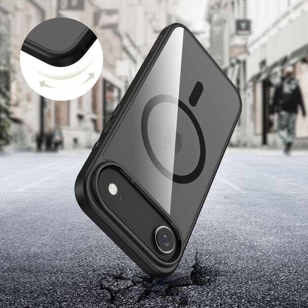 Tech-Protect MagFlex MagSafe Case for iPhone 17 Air - Clear Black 3