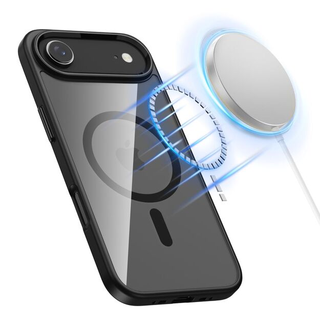 Tech-Protect MagFlex MagSafe Case for iPhone 17 Air - Clear Black 1