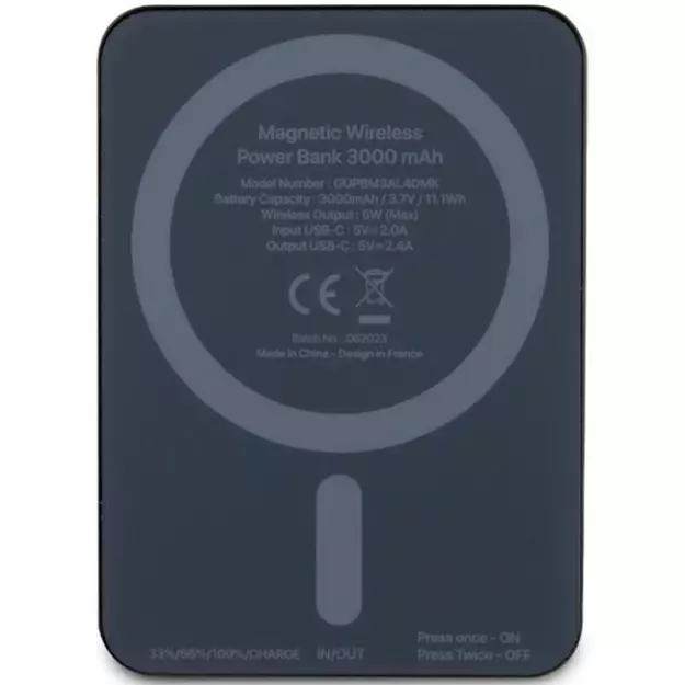Powerbank Mercedes Stars Pattern MagSafe 5W 3000mAh - black 2