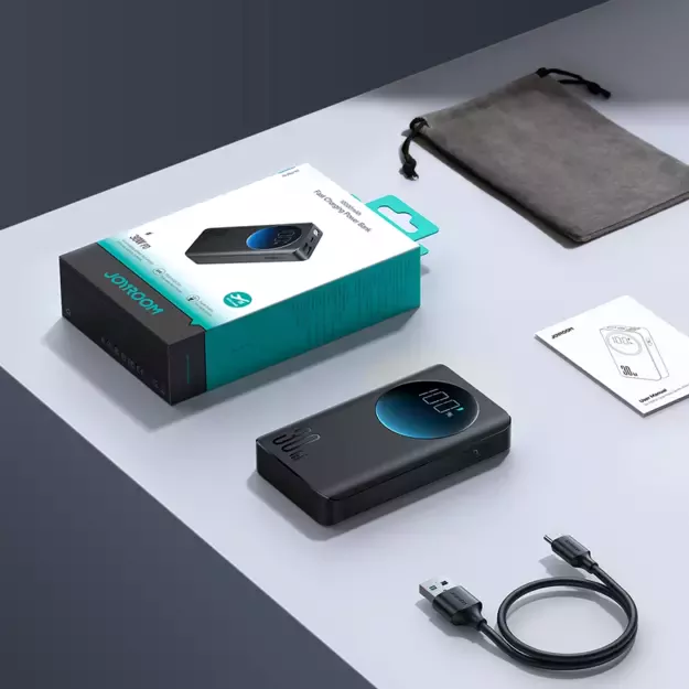 Joyroom powerbank 10000mAh 30W black (JR-PBF01) 2