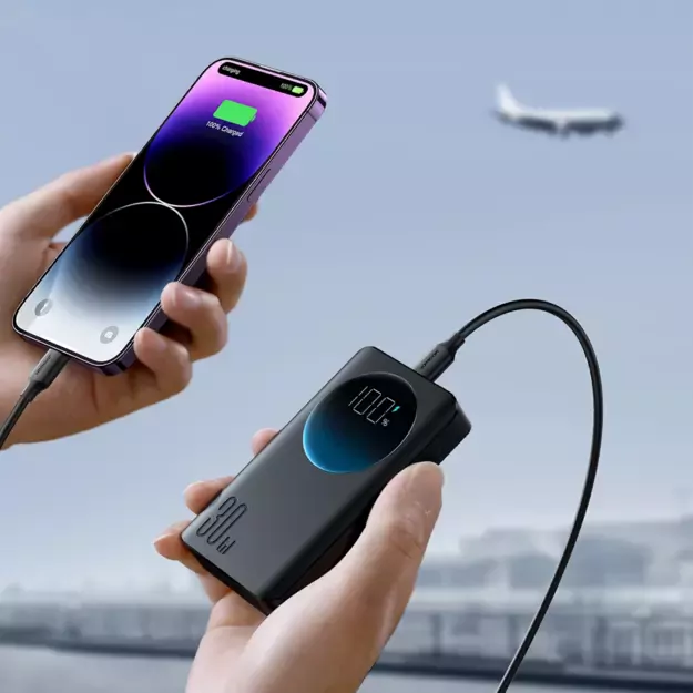 Joyroom powerbank 10000mAh 30W black (JR-PBF01) 15