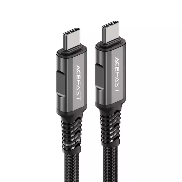 Acefast C1-09 USB-C / USB-C USB4 PD3.1 cable 5A 1m - gray-black 7