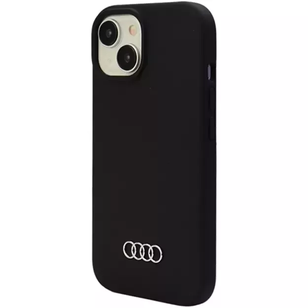 Audi Silicone Case for iPhone 15 - black 8