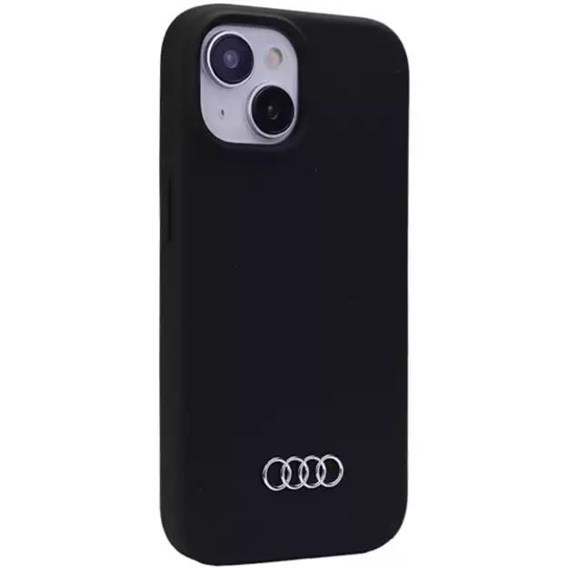 Audi Silicone Case for iPhone 15 - black 7