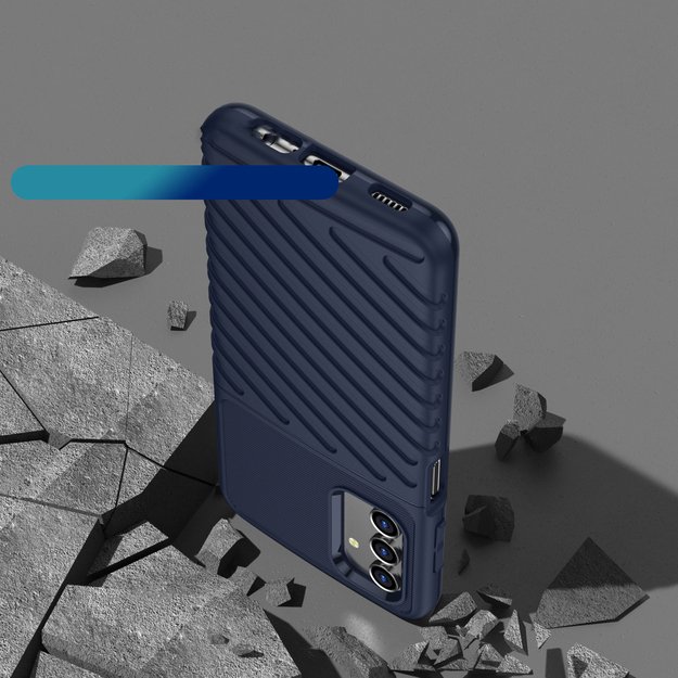 Thunder Case flexible armored cover for Samsung Galaxy A13 5G blue 13