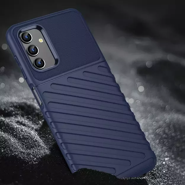 Thunder Case flexible armored cover for Samsung Galaxy A13 5G blue 4