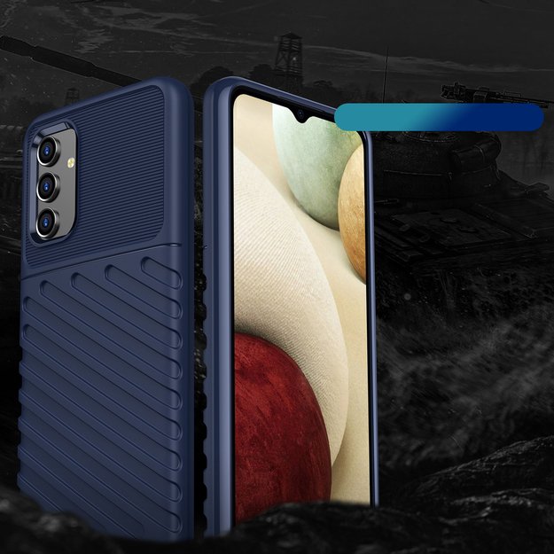 Thunder Case flexible armored cover for Samsung Galaxy A13 5G blue 8