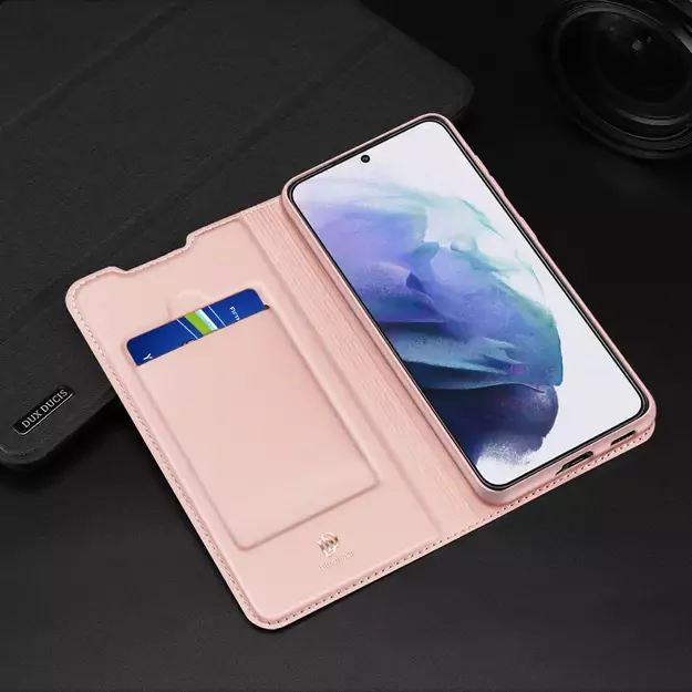 Dux Ducis Skin Pro Holster Cover for Samsung Galaxy S22 + (S22 Plus) pink 16