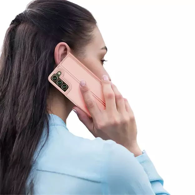 Dux Ducis Skin Pro Holster Cover for Samsung Galaxy S22 + (S22 Plus) pink 4