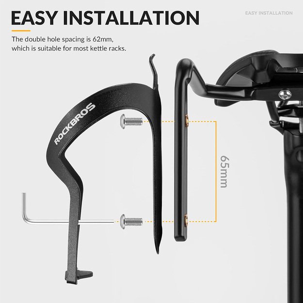 Rockbros Multifunctional Bracket 31210013001 Saddle Bag Stabilizer - Black 3