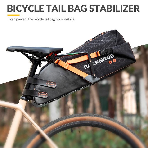 Rockbros Multifunctional Bracket 31210013001 Saddle Bag Stabilizer - Black 4