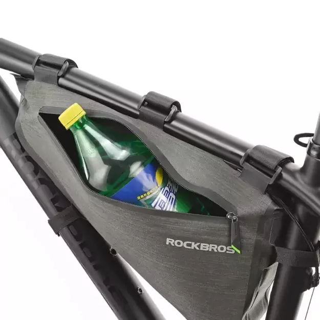 Rockbros AS-017 bicycle frame bag 5 l - dark green 1